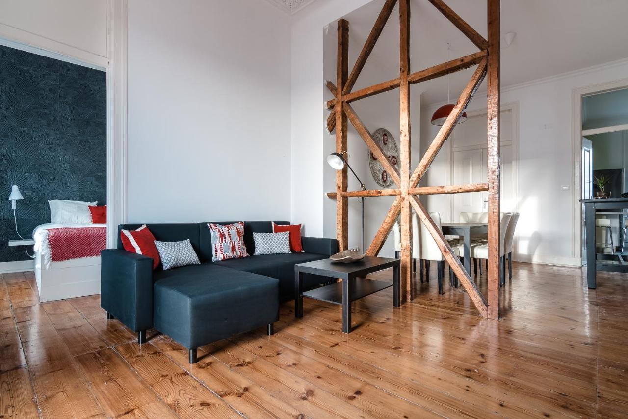 Elegant 3 Bedroom Flat With View In Principe Real Lisboa Екстериор снимка