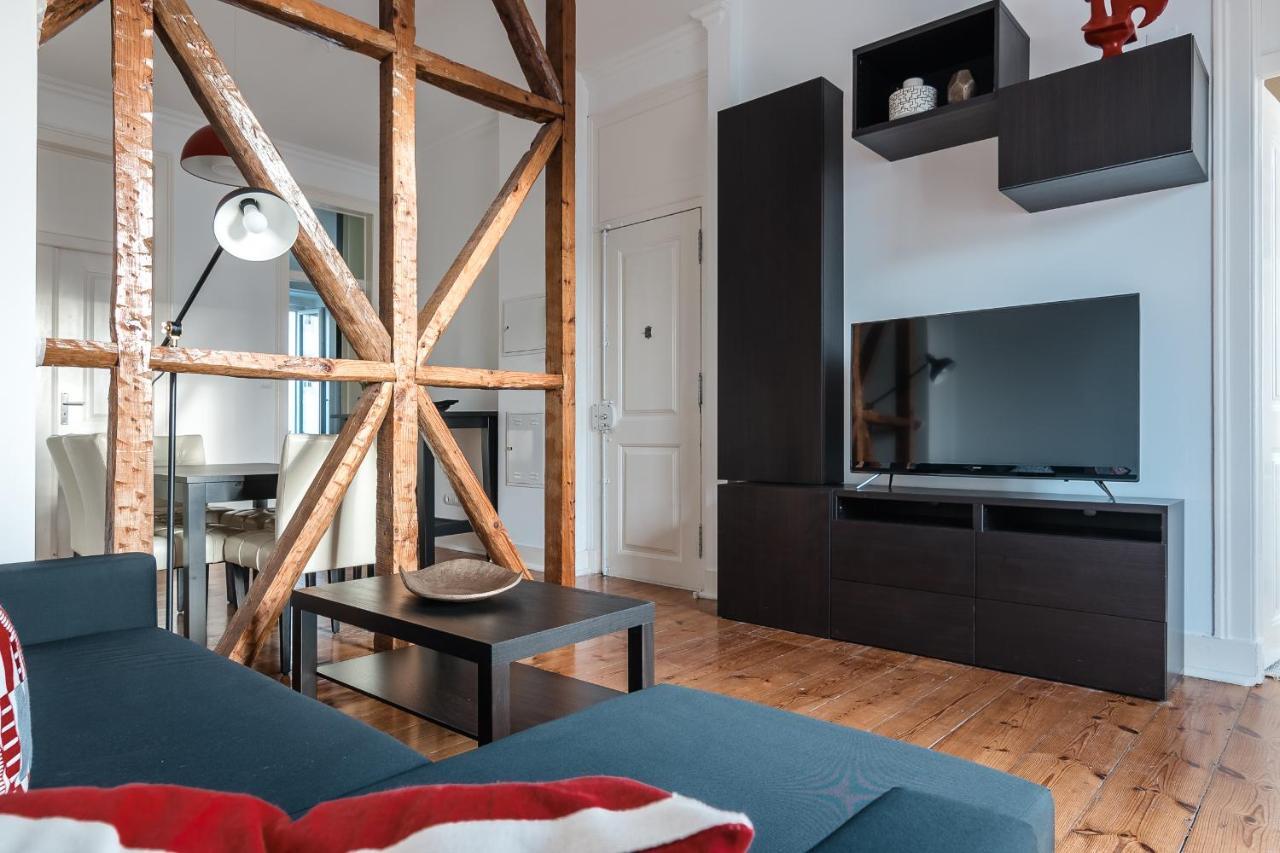 Elegant 3 Bedroom Flat With View In Principe Real Lisboa Екстериор снимка