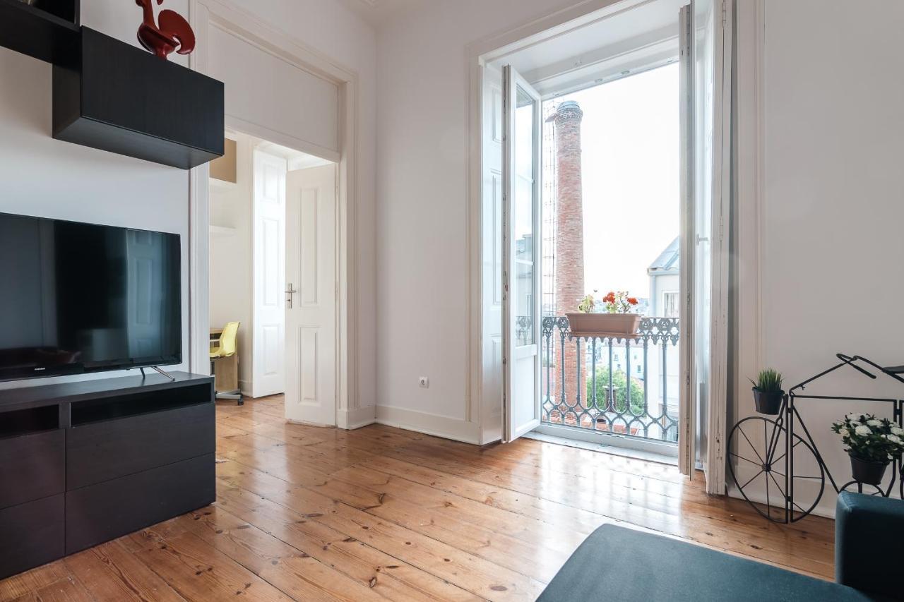Elegant 3 Bedroom Flat With View In Principe Real Lisboa Екстериор снимка